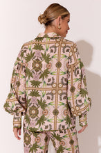 Load image into Gallery viewer, Ebony Printed Linen Shirt

