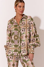 Load image into Gallery viewer, Ebony Printed Linen Shirt
